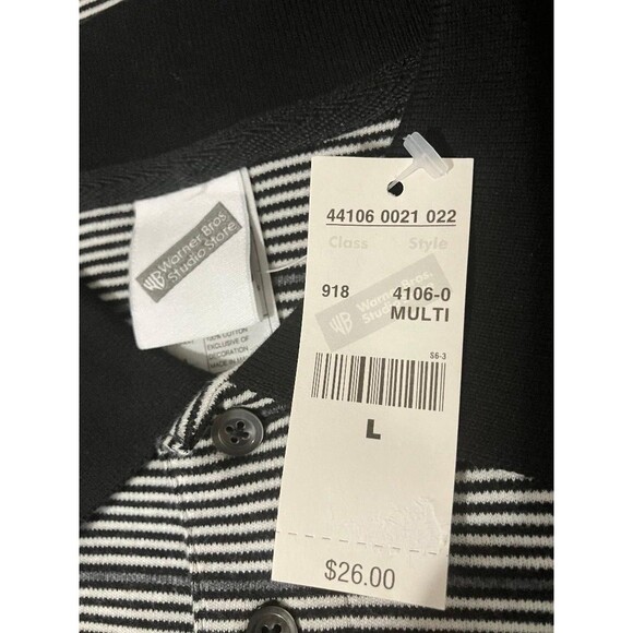 Vintage Looney Tunes Taz Tasmanian Devil Warner Bros Golf Polo Shirt Men’s Large - Picture 5 of 7